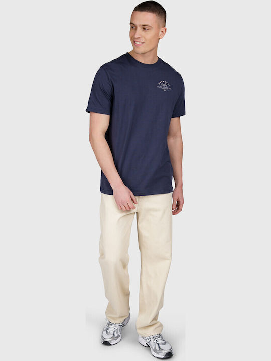 Janusai T-Shirt Indigo Blau
