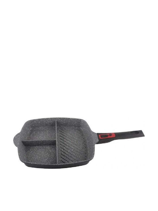 Grătar din Aluminiu cu Acoperire din Piatră 28cm