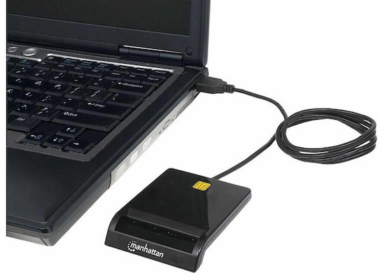 Manhattan Cititor Carduri USB 2.0 Type-C pentru microSD