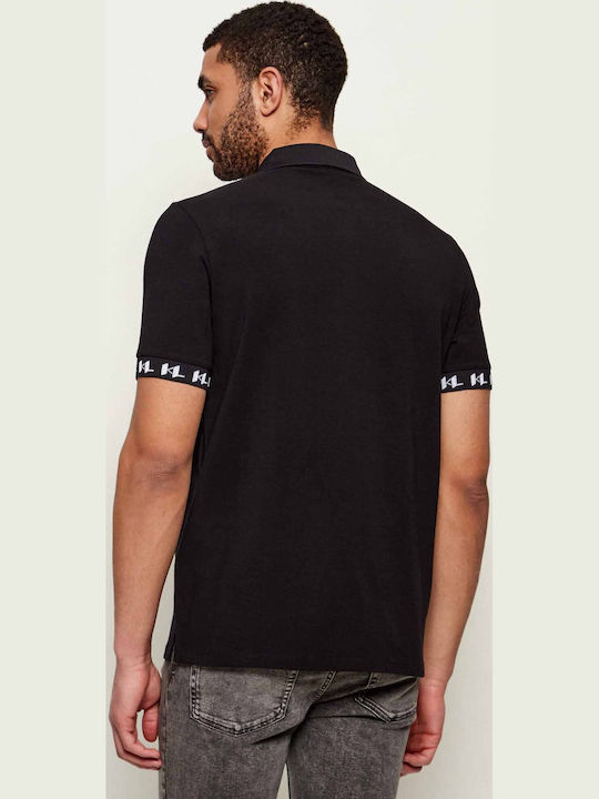 Polo Short Sleeve Blouse Black
