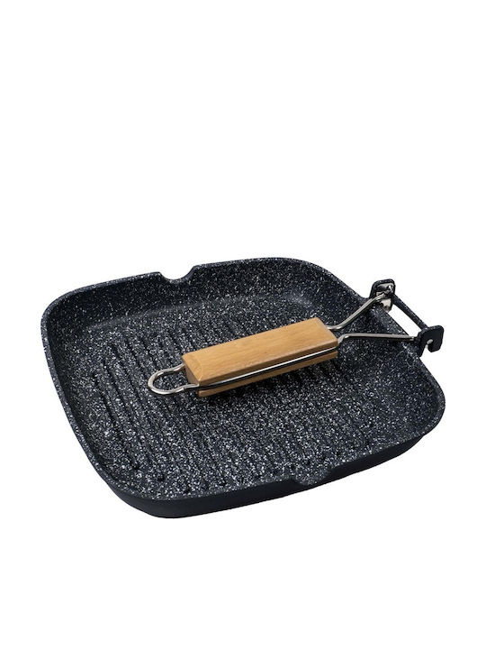 Grătar din Aluminiu cu Acoperire din Piatră 24cm