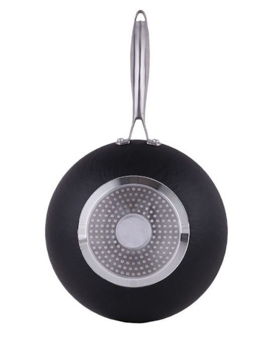 Wok din Oțel Inoxidabil cu Acoperire Ceramică 28cm