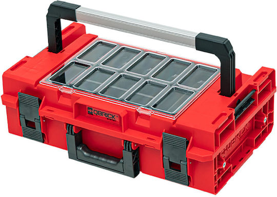 Qbrick One 200 2.0 Expert Rotes Ultra Hd Benutzerdefinierter Werkzeugkoffer