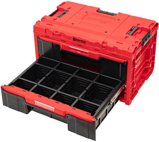Qbrick One Drawer 2 Toolbox 2.0 Red Ultra Hd Tool Box
