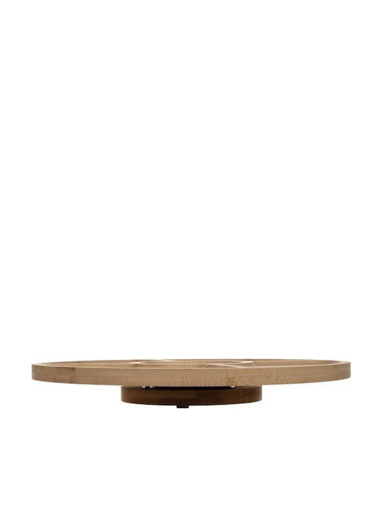 Zola Servierplatten Käse Drehend Hölzernes 33cm