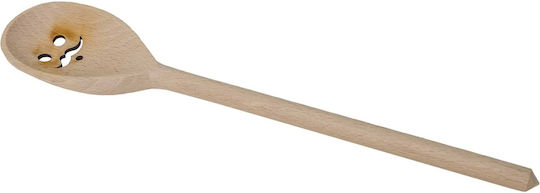 Lingură De Bucătărie Cu Găuri Din Lemn Maro 30cm