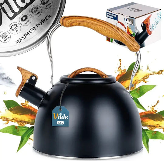 Vilde Βραστήρας Ανοξείδωτος Γκρι 2500ml