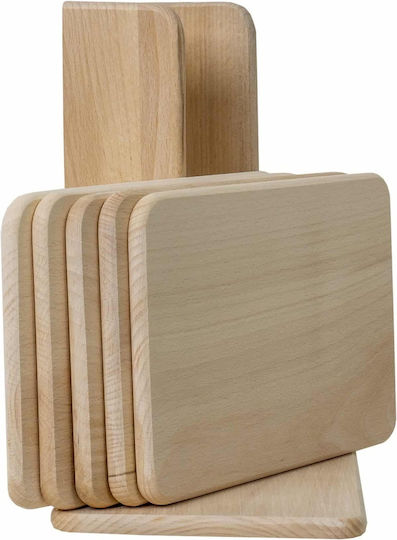 Set Wooden Chopping Board 6 Pieces