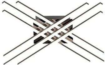 Ceiling Light with Integrated LED