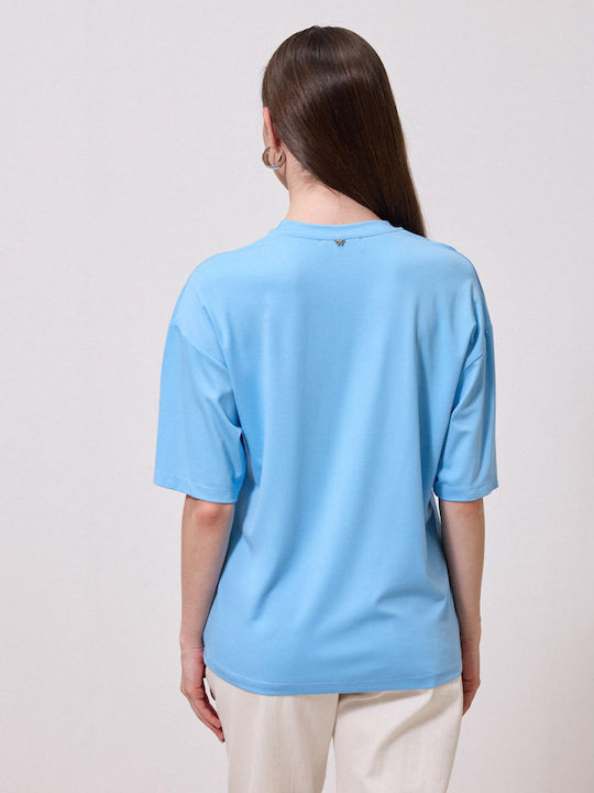 Γυναικείο T-shirt Σιέλ