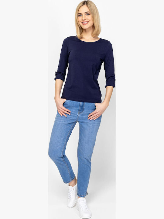 Women's Blouse Navy