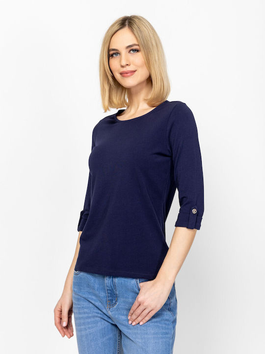 Women's Blouse Navy