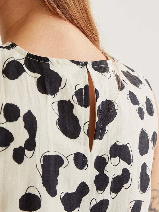 Women's Cotton Sleeveless Blouse Multicolour