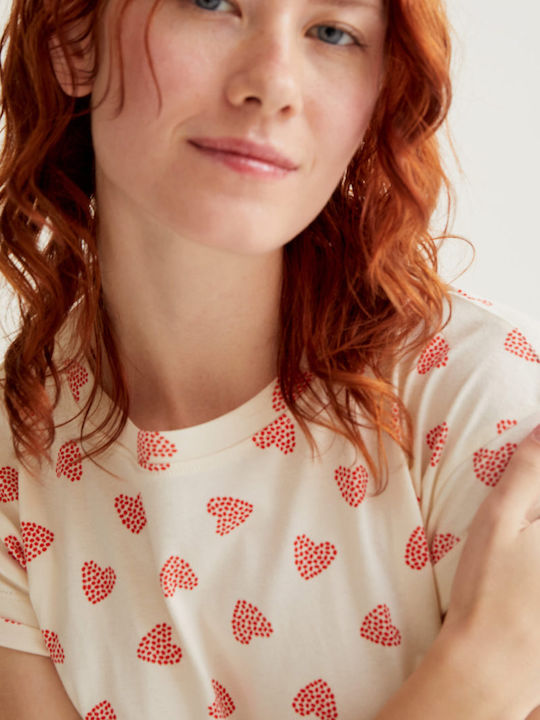 Women's T-shirt Ecru