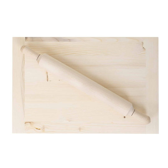 Ξύλινος Πλάστης Κουζίνας 54cm Φ41cm