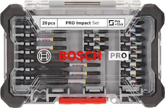 Bosch Professional Bit Set 2608521u74 20 Pieces