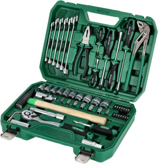 Stalco Καστάνια με Καρυδάκια 1\2" & 1\4" 55τμχ