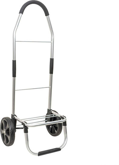 Stoff Einkaufswagen Blau