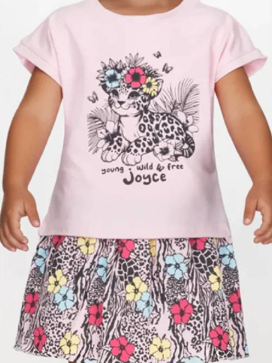 Joyce Kids Set with Pink Skirt 2 Pieces