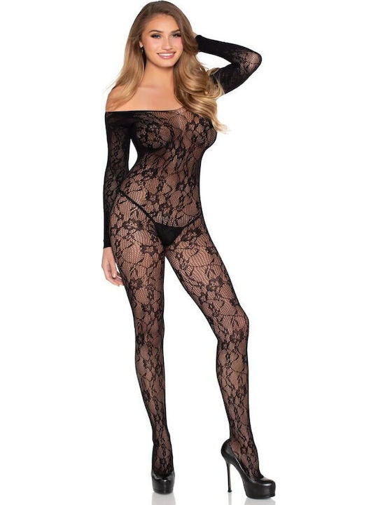 Leg Avenue Sexy Bodystockings Schwarz