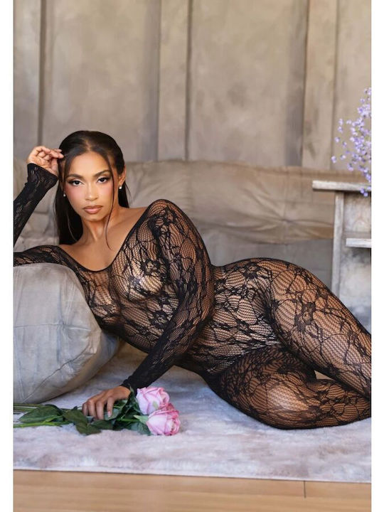 Leg Avenue Leg Avenue Sexy Bodystockings Schwarz