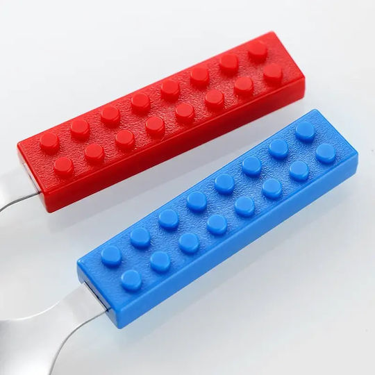 Pandaboo Set Baby Cutlery from Plastic in Case 2 Pieces