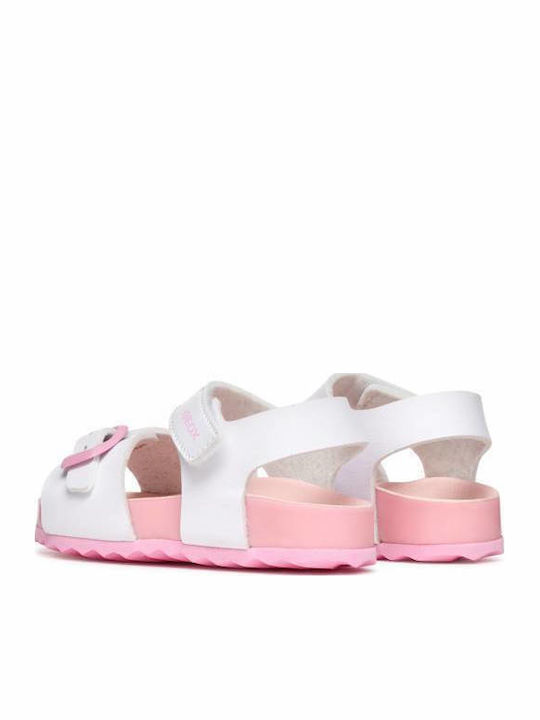 Παιδικά Πέδιλα B Sandal Chalki Ανατομικά Λευκά