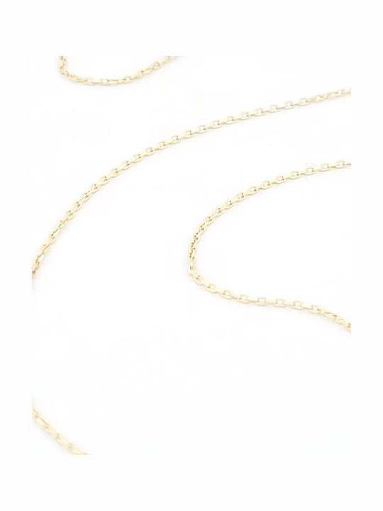 Women's Gold Cross 9K with Chain