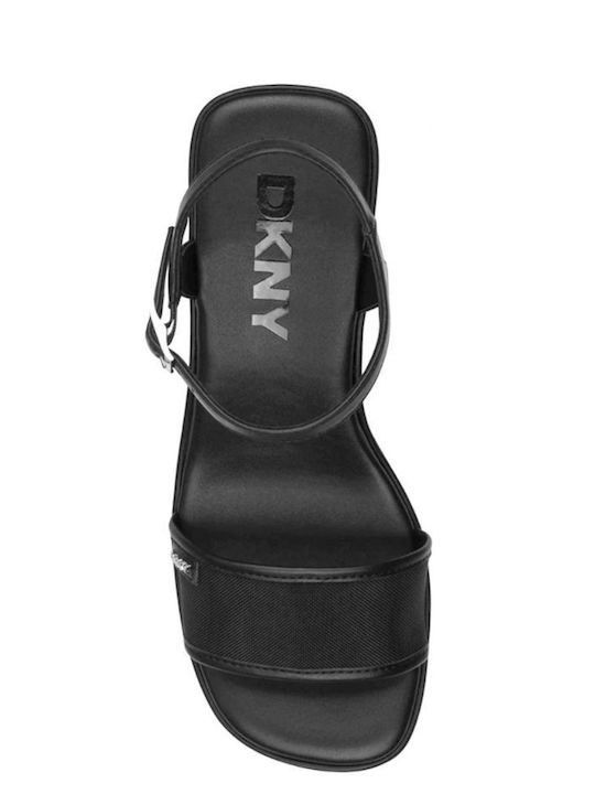 Fabric Sandals Black