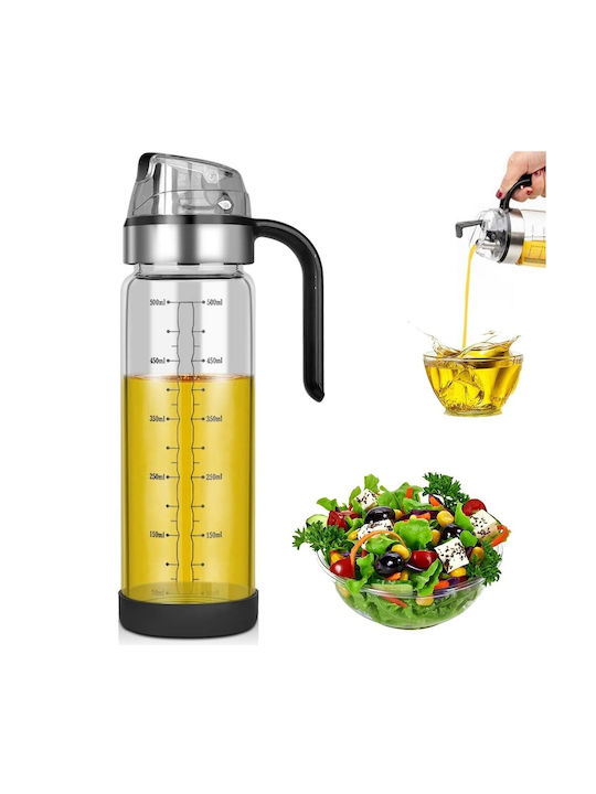 Glass Oil Can with Flow 500ml