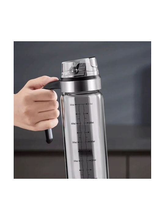 Glass Oil Can with Flow 500ml