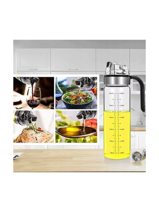 Glass Oil Can with Flow 500ml