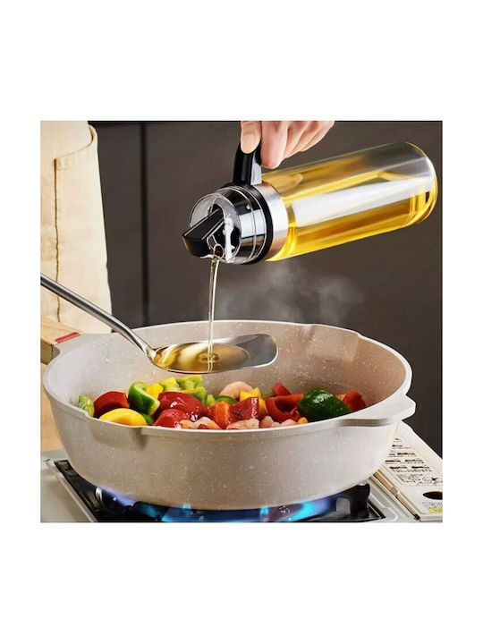 Glass Oil Can with Flow 500ml