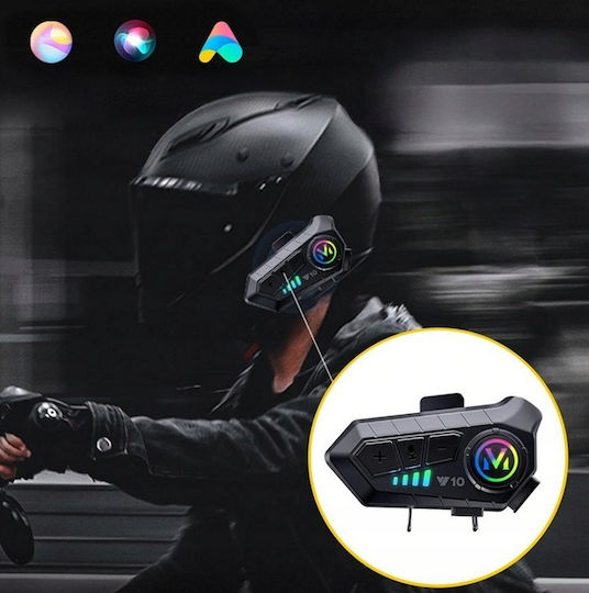 Двоен Интерком за Каска за Мотоциклет с Bluetooth