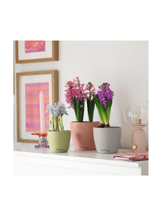 Lechuza Plastic Flower Pot Sand Brown 42x42x40cm