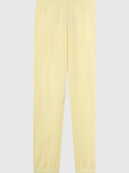 Cuff Pants Sweatpants Yellow