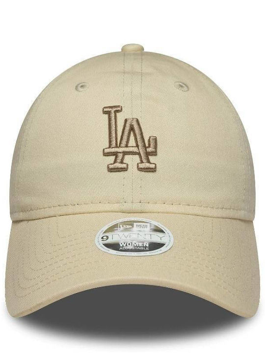 New Era 9twenty Los Angeles Dodgers Γυναικείο Jockey Μπεζ 60771729
