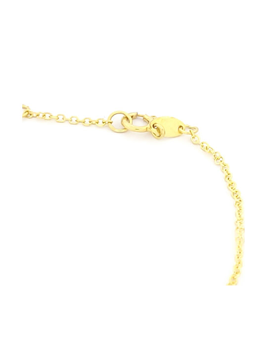 Kids Bracelet From 9K Gold With Evil Eye