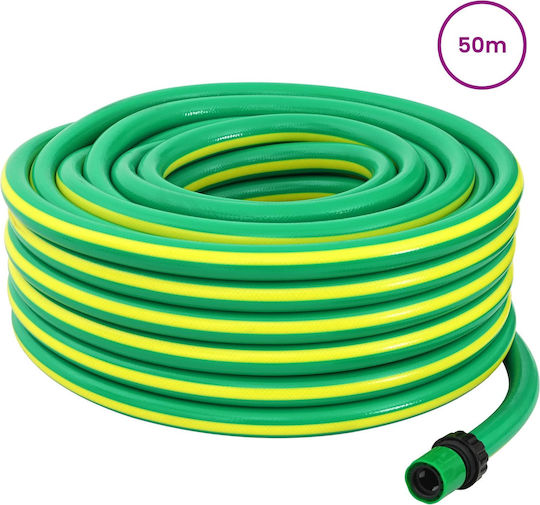 vidaXL Gartenschläuche Set 3/4" 50m