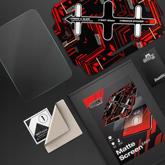 GrizzGlass Mattescreen Einfach Mattfolie Samsung Galaxy Tab A9 Plus