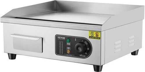 Vevor Ηλεκτρικό Πλατώ Ψησίματος 2.8kW με Λεία Πλάκα