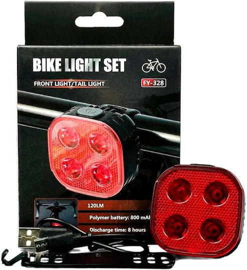 Bicycle Lock 4 Functions Usb Charging Z-tools Zts9124