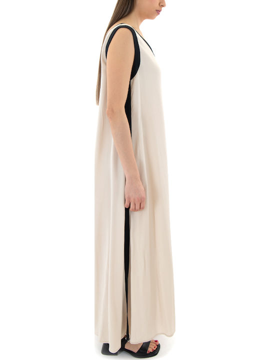 Rochie De Vară Maxi Culoare Ecru