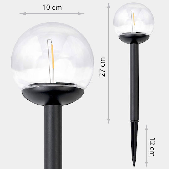 Transparent Solar Ball Light 4pcs Ilumen Ls-103