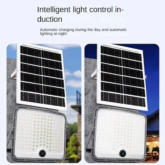 Led Outdoor Solar Floodlight 400w Ip65 Separate Panel Motion Sensor