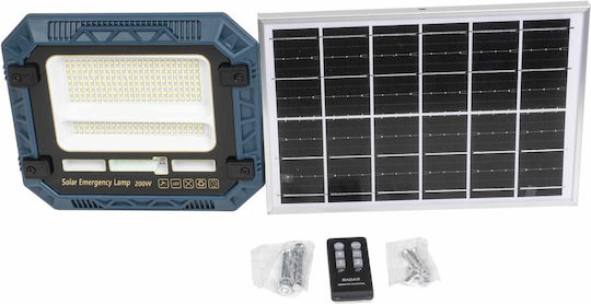 Proiector Led Încărcare Solară 200w Panou Separat Telecomandă Ip66 Z-tools Zts 8985