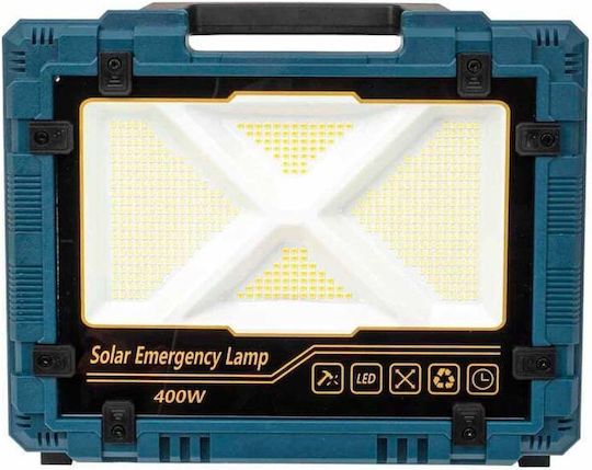 Led Прожектор Соларен Usb Зареждане 400w Вграден Сваляем Панел Z-tools Zts 8965