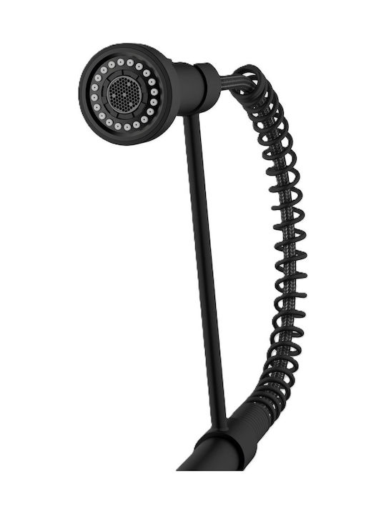 Franke Kitchen Faucet Counter with Shower Black