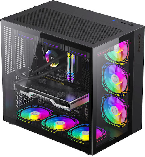 Vengeance Ghost-V98 Gaming Desktop PC (Ryzen 7-9800X3D/32GB DDR5/1TB SSD/GeForce RTX 5070/No OS)