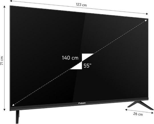 Smart Τηλεόραση 55" 4K UHD LED ML55EW8000F HDR (2025)